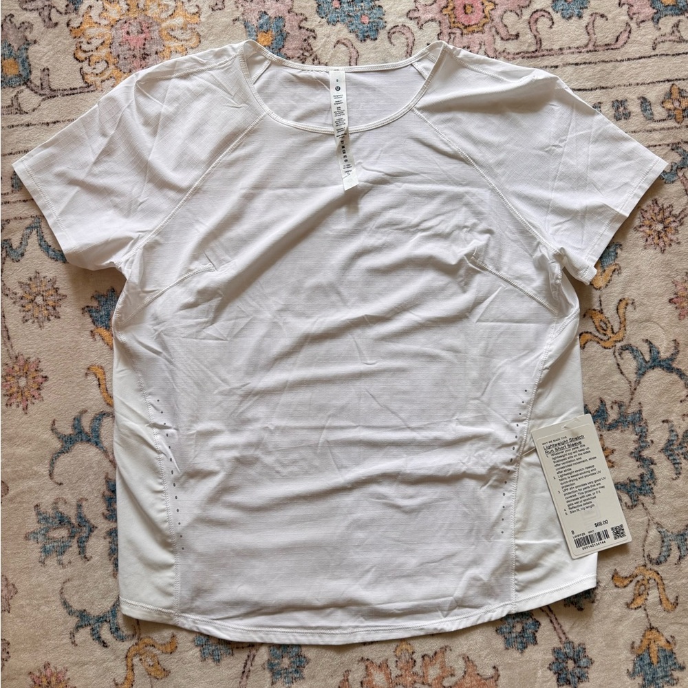 lululemon lightweight stretch run short sleeve top - Picture 2 of 5